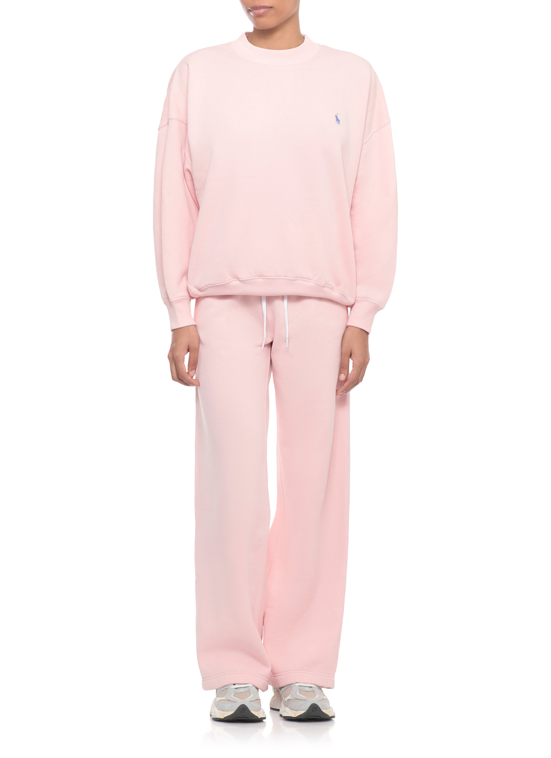 Ralph Lauren Trousers Rosa Cotton Polyester