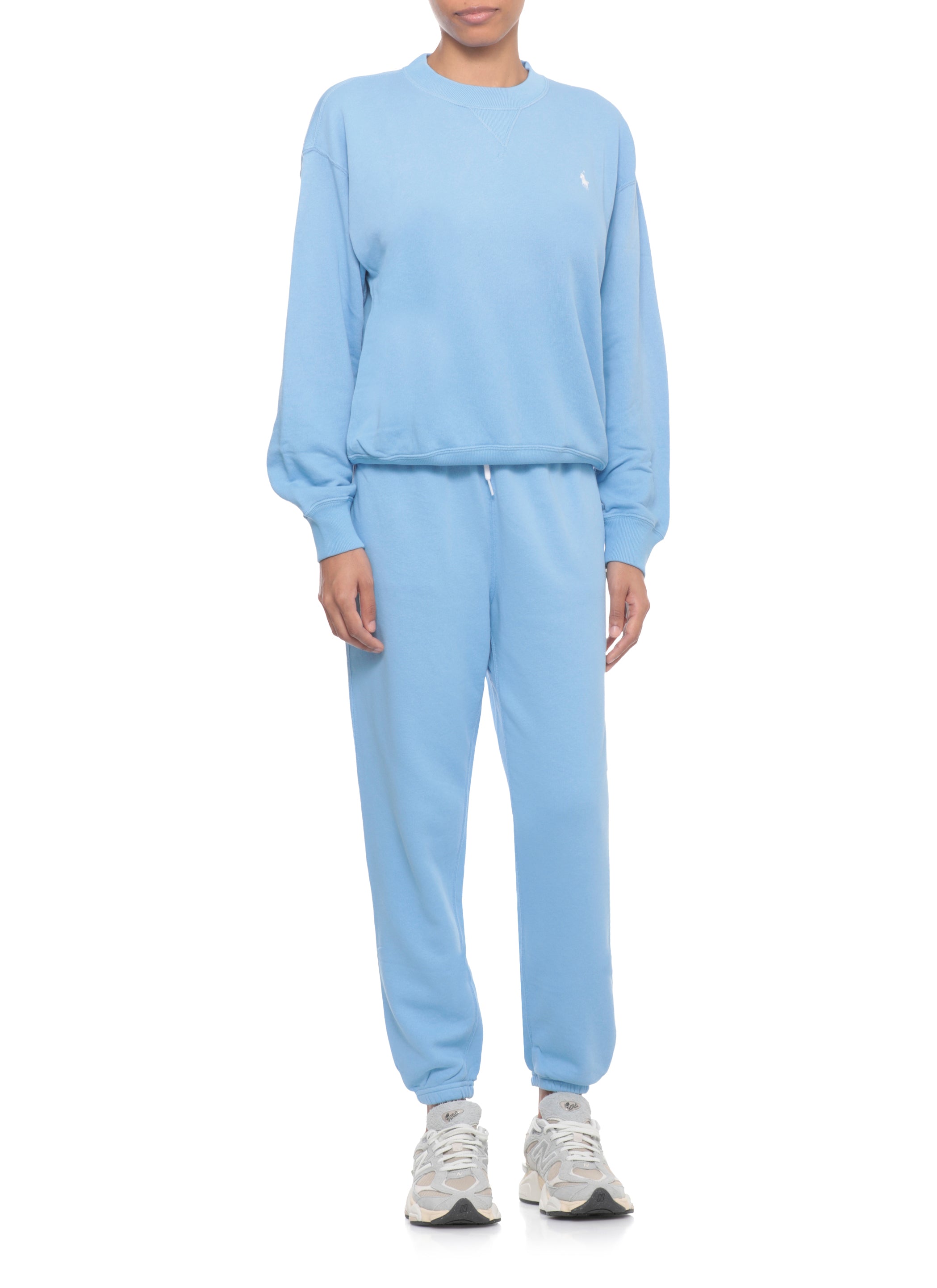 Ralph Lauren Trousers Celeste Cotton Polyester