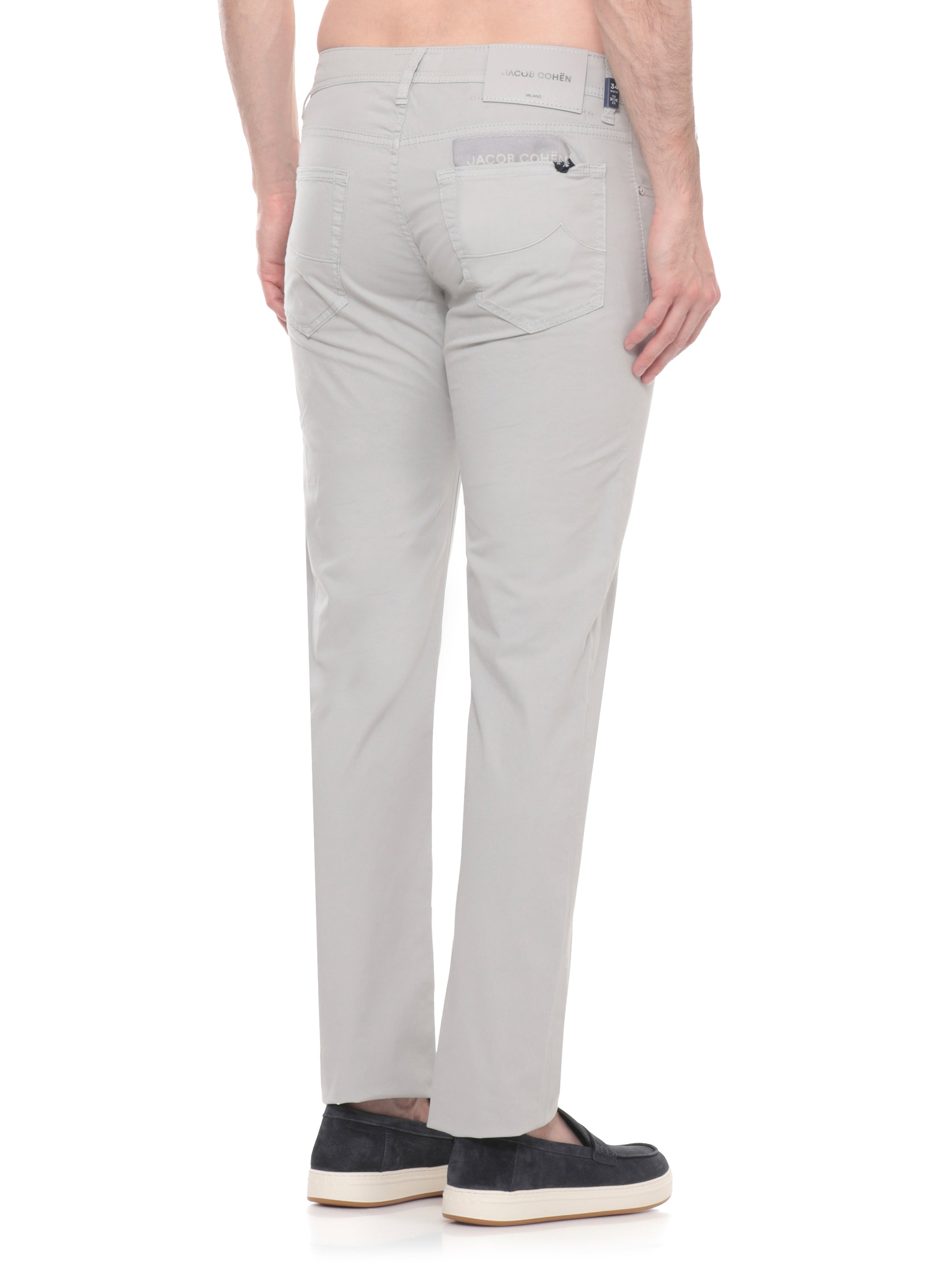Jacob Cohen Trousers Grigio Co Ea
