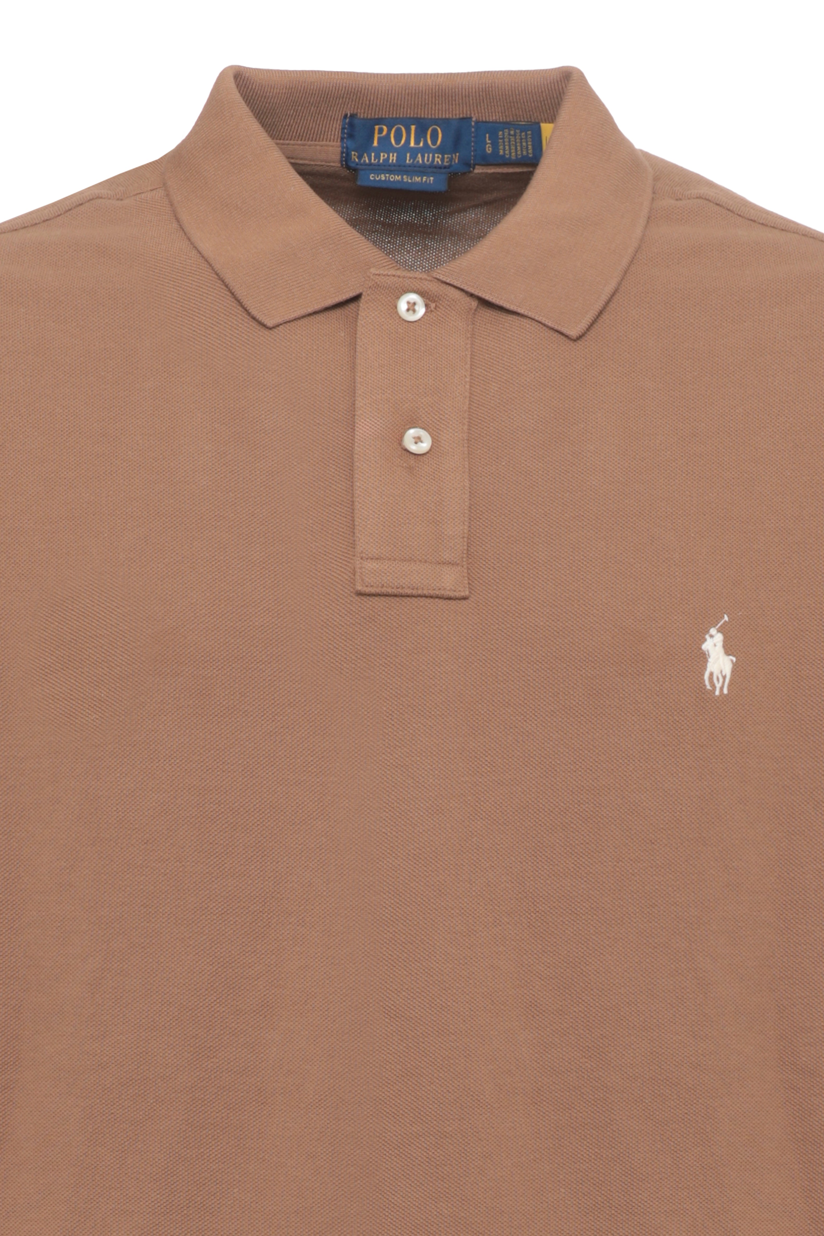 Ralph Lauren T-Shirts And Polos Marrone Cotton