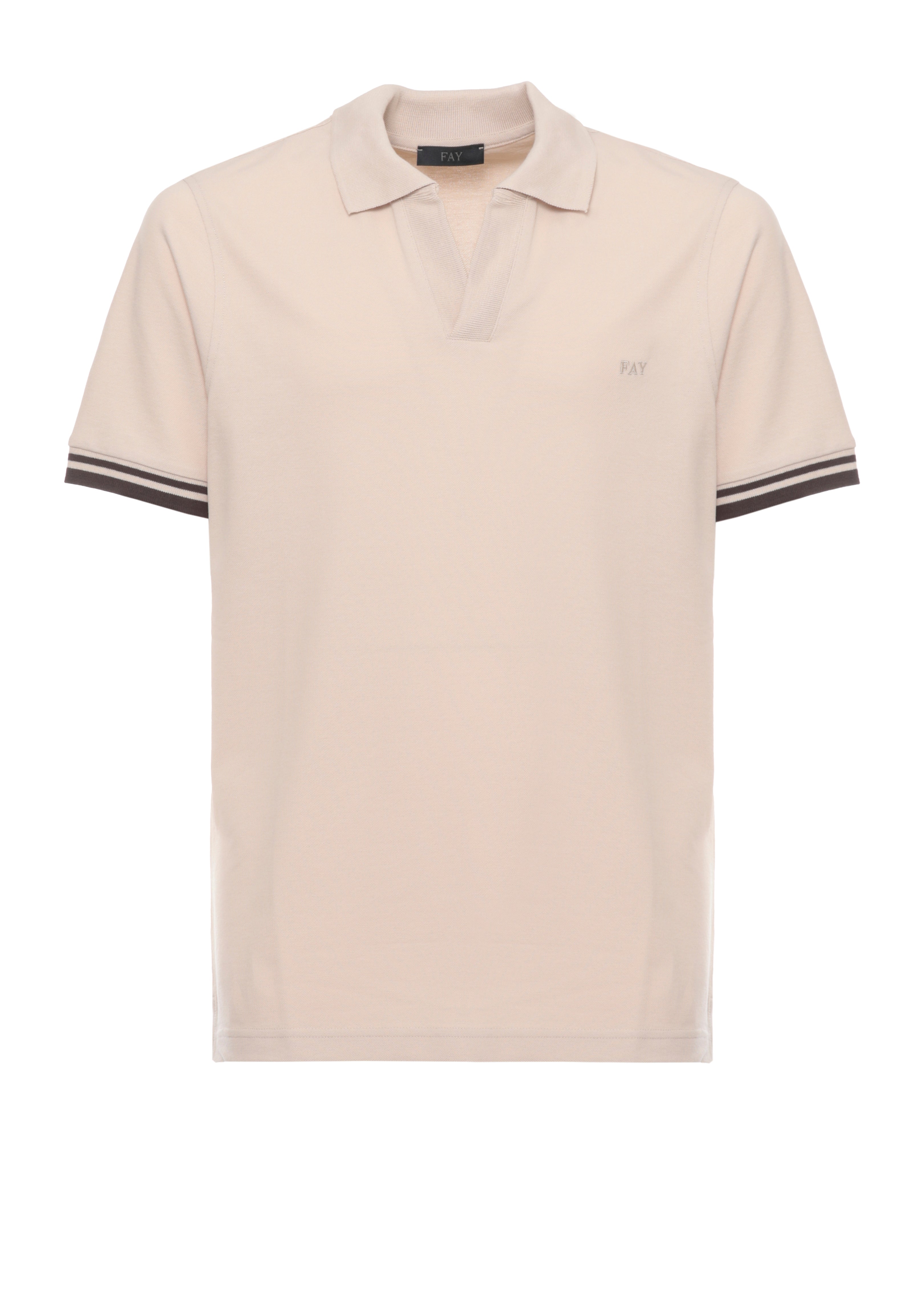 Fay T-Shirts And Polos Beige