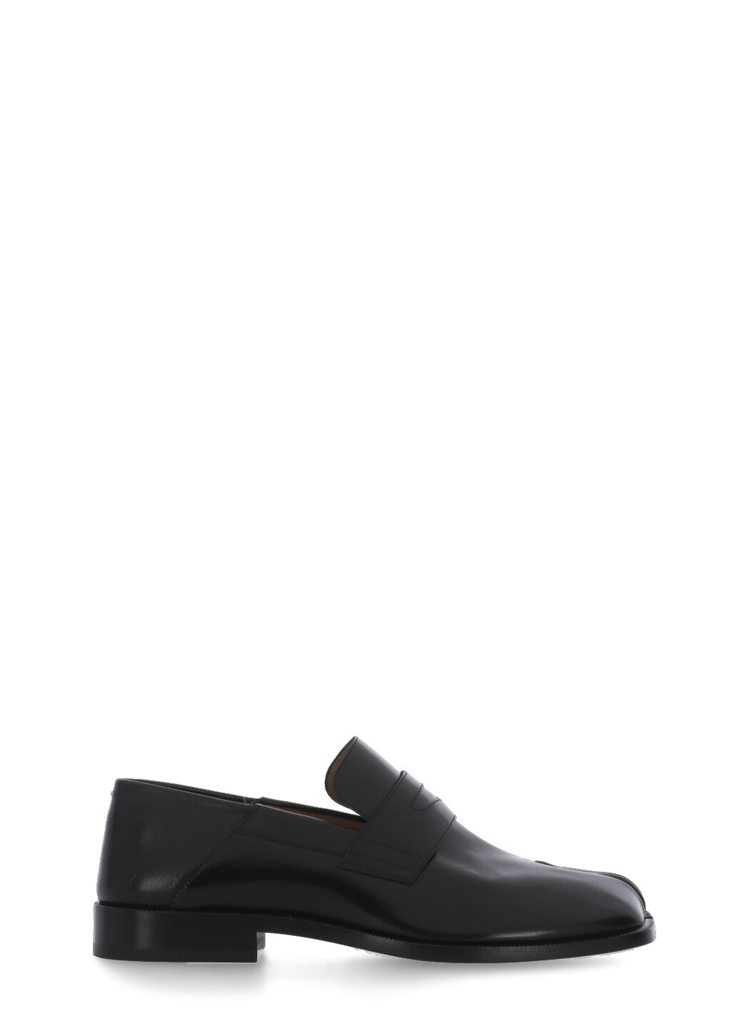 Maison Margiela Flat Shoes Nero Calf Leather