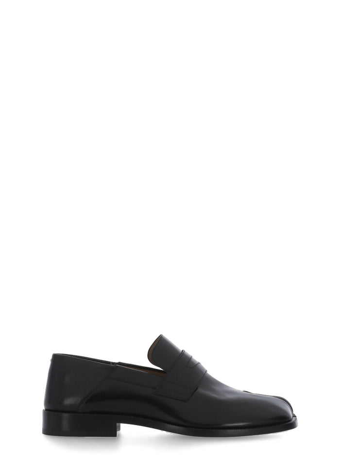 Maison Margiela Flat Shoes Nero Calf Leather