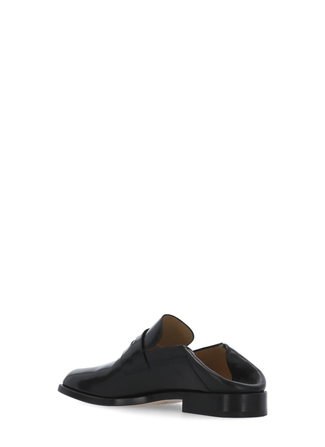 Maison Margiela Flat Shoes Nero Calf Leather