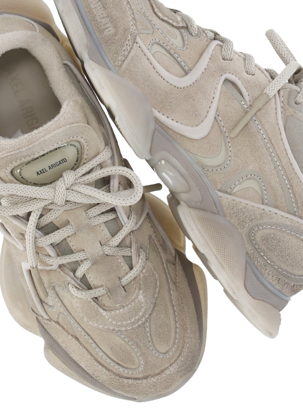 Axel Arigato Sneakers Beige Textile
