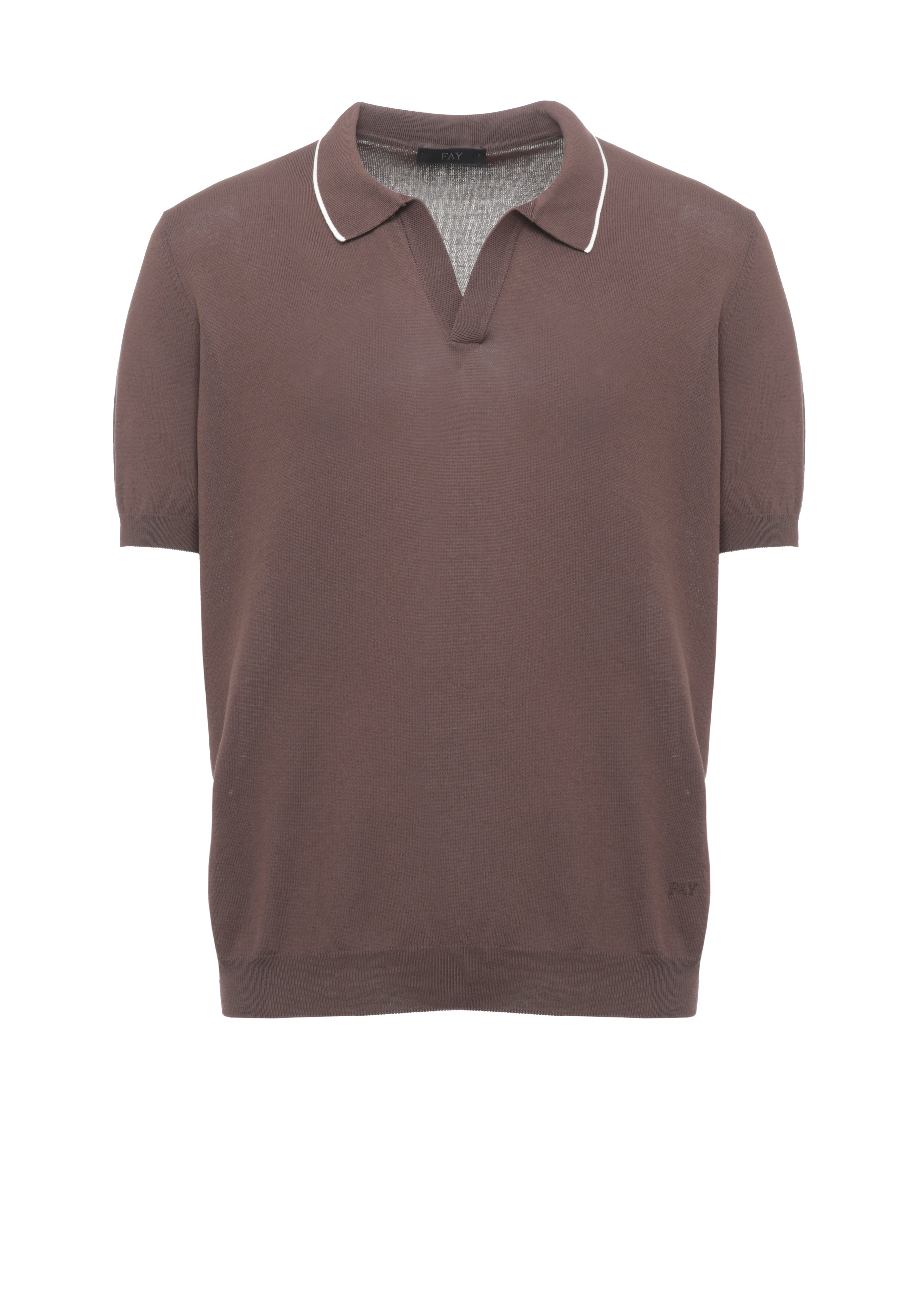 Fay T-Shirts And Polos Marrone