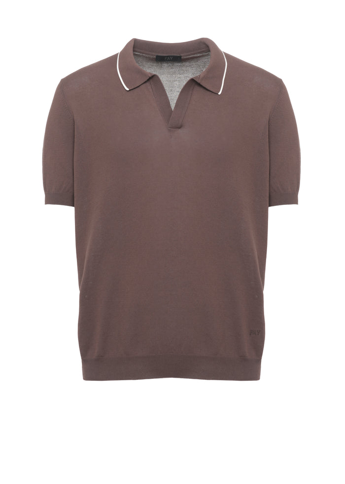 Fay T-Shirts And Polos Marrone
