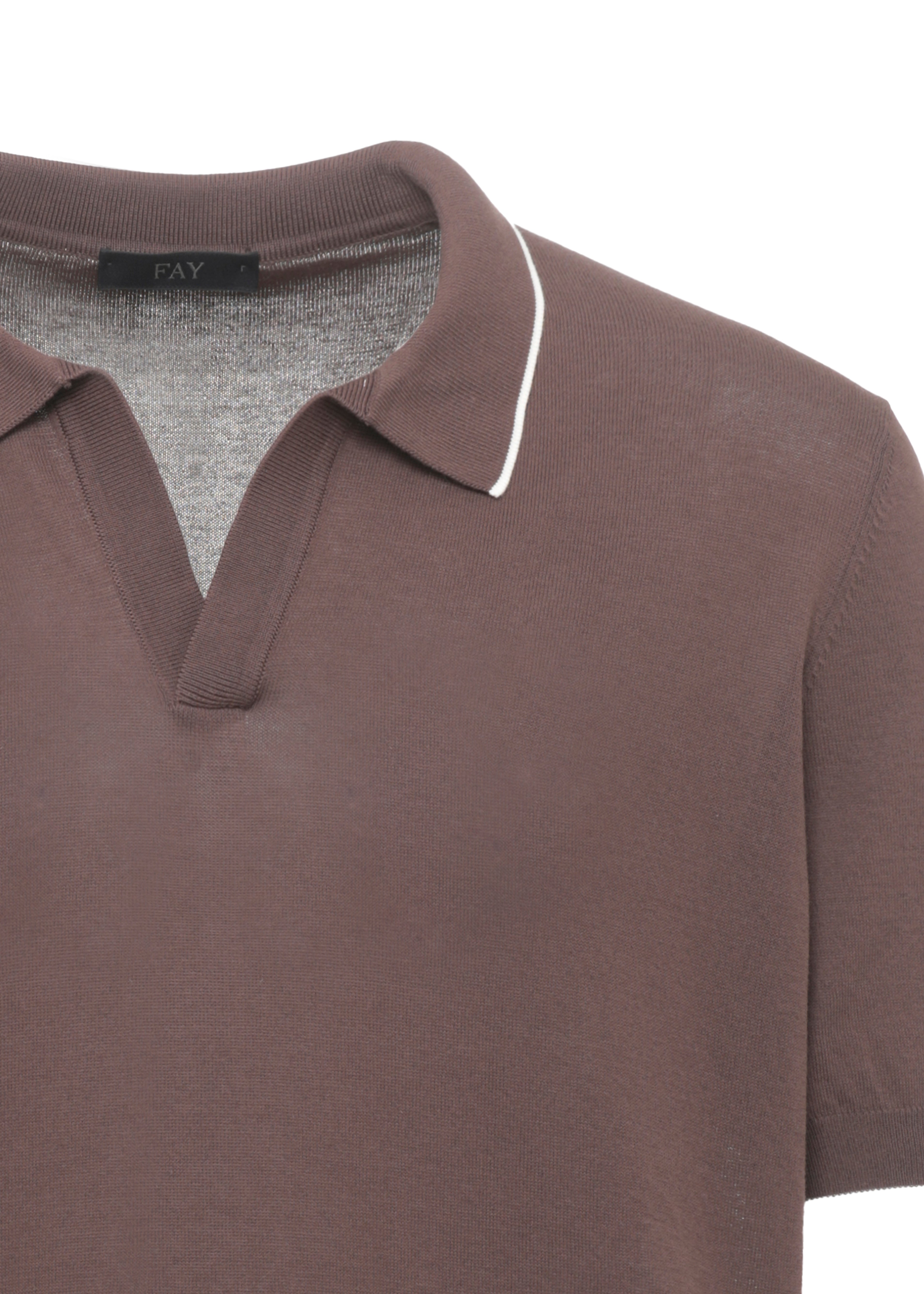 Fay T-Shirts And Polos Marrone