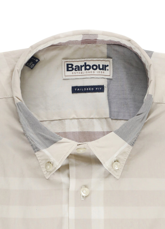 Barbour Shirts Beige Cotton