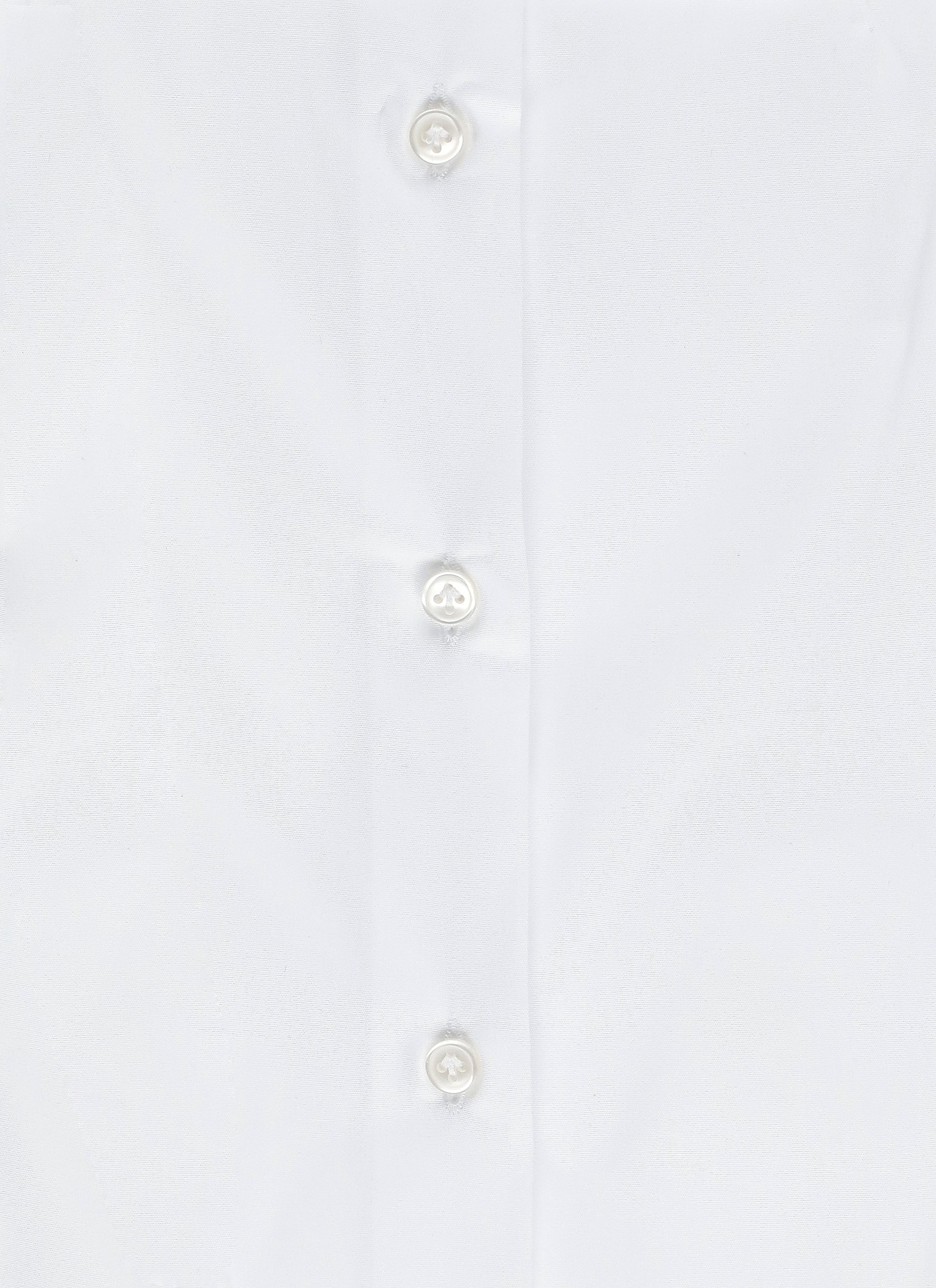 Fay Shirts White Cotton Elastane