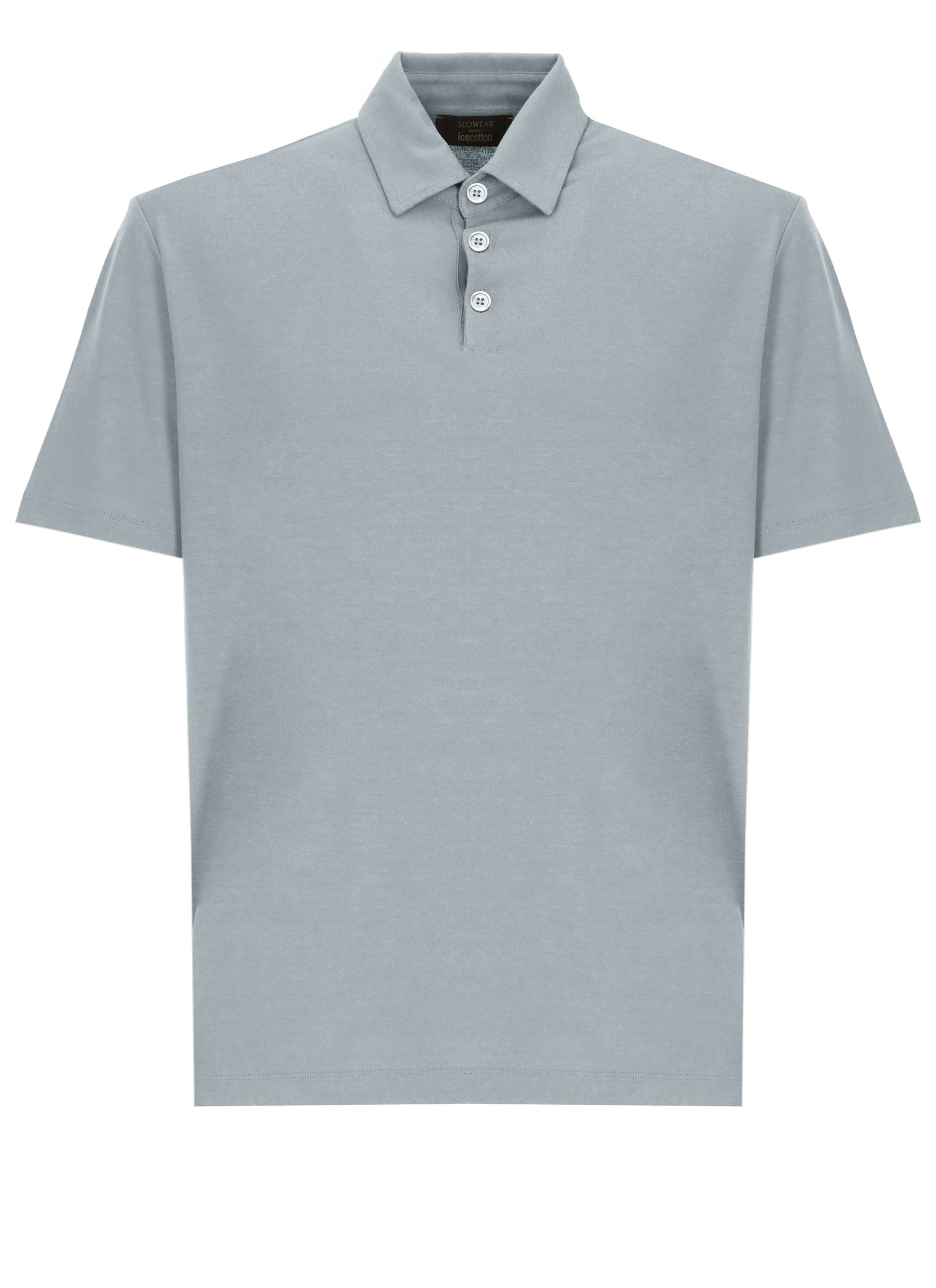 Zanone T-Shirts And Polos Celeste Cotone
