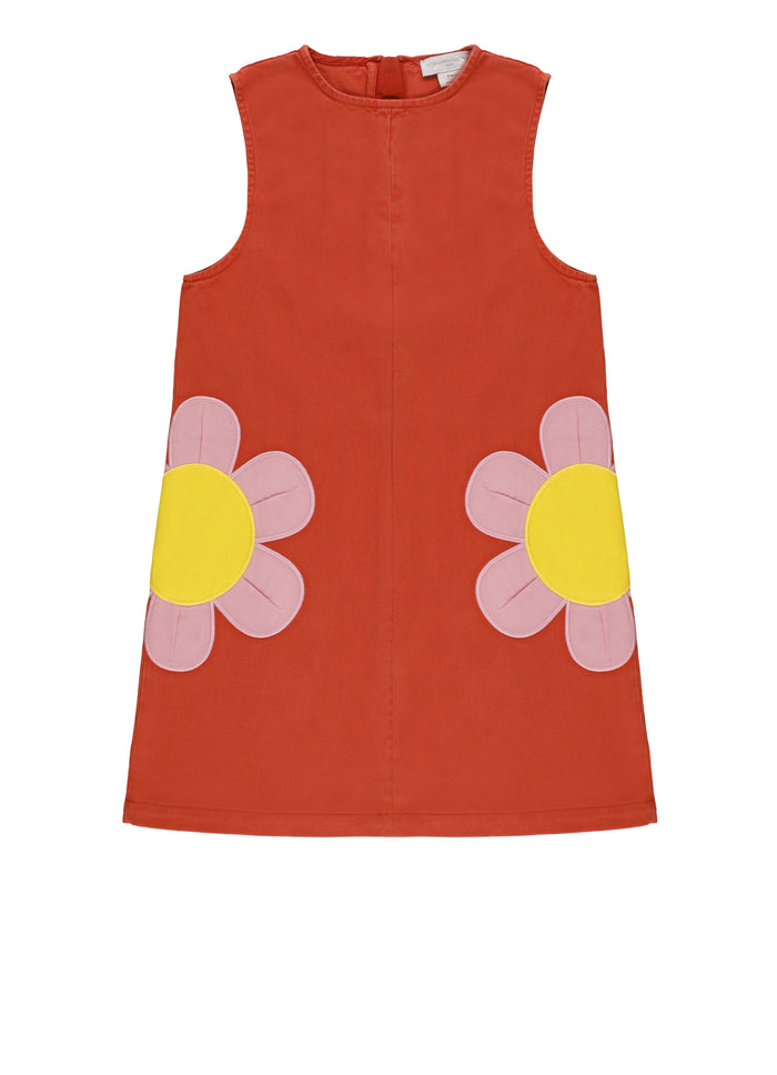 Stella Mccartney Dresses Arancione Cotton