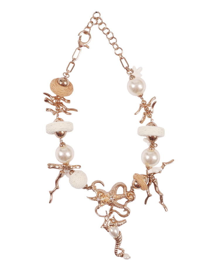 NECKLACE Gold Metal