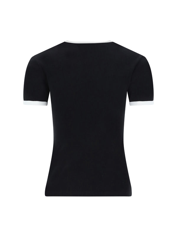T-Shirt Logo Black-Heritage White Black/heritage Cotton T-shirts & Jerseys