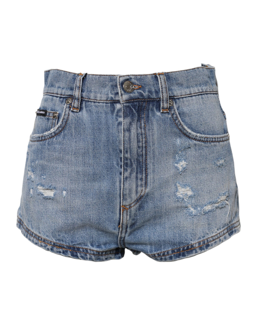 Dolce & Gabbana 97% Cotton shorts in blue
