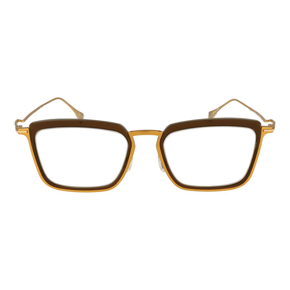 Gold Metal Glasses (frames) Accessory