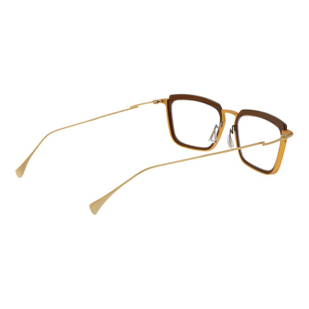 Gold Metal Glasses (frames) Accessory