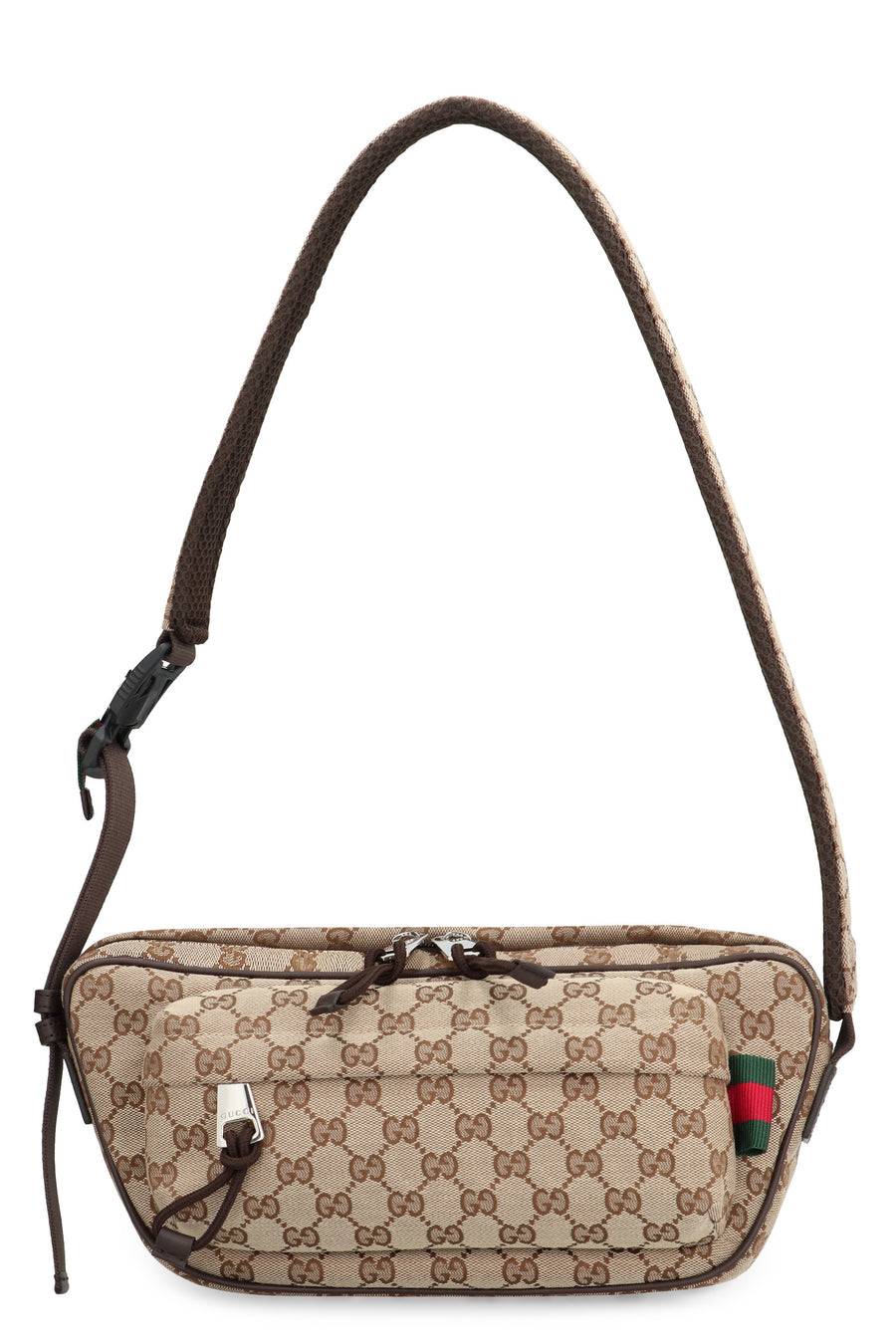 Gucci Gg Piccola Shoulder Bag Beige Polyamide Messenger