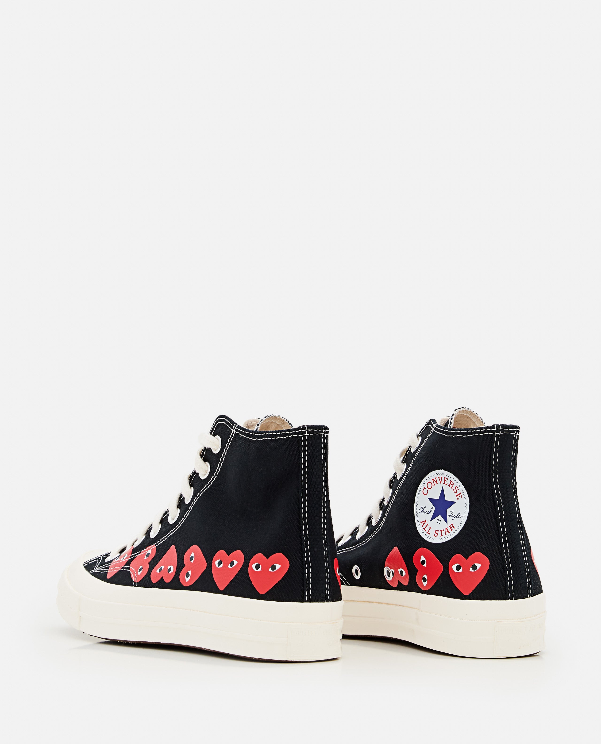 Comme Des Garcons Play Sneakers Black