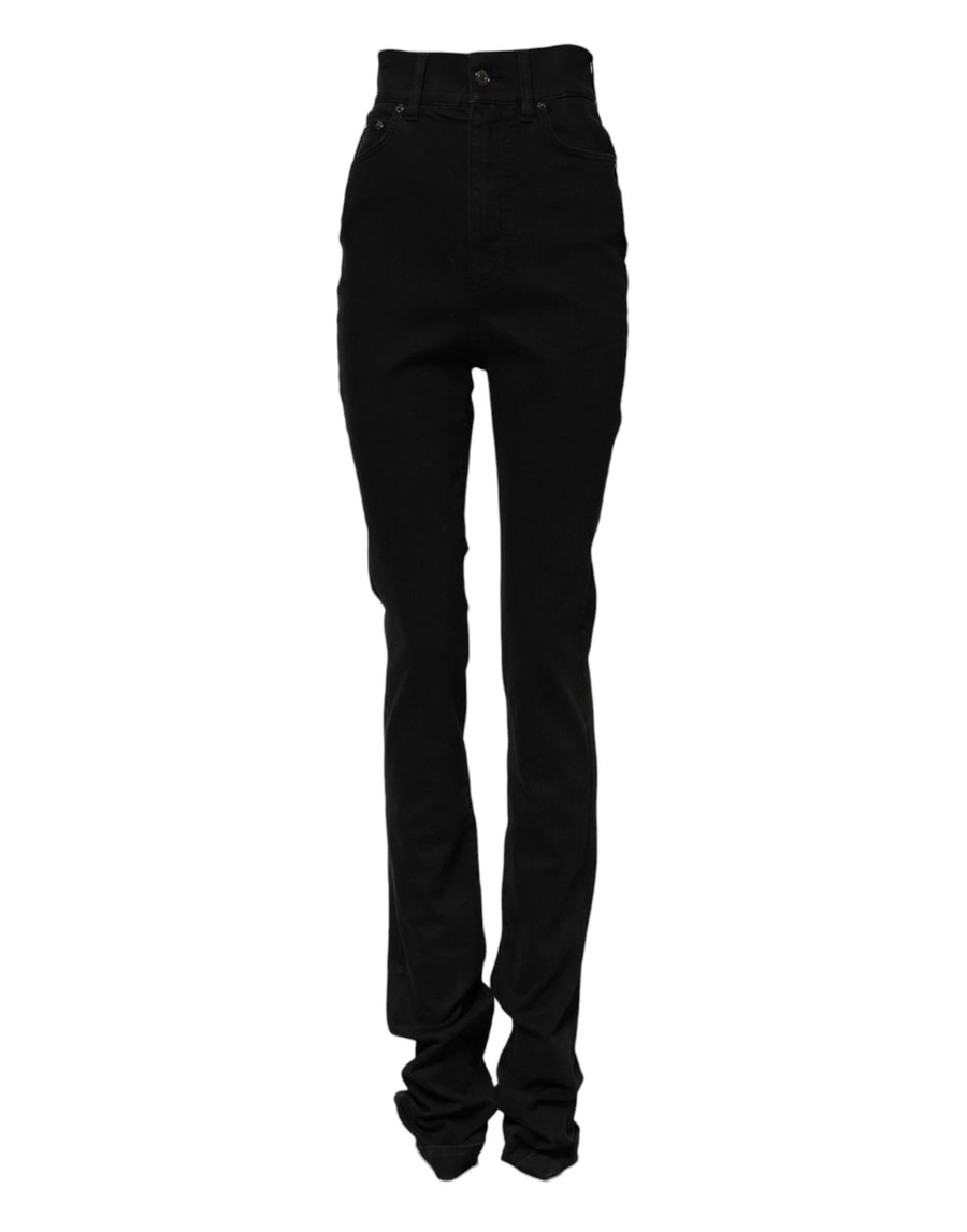 Dolce & Gabbana 65% Cotton jeans in black