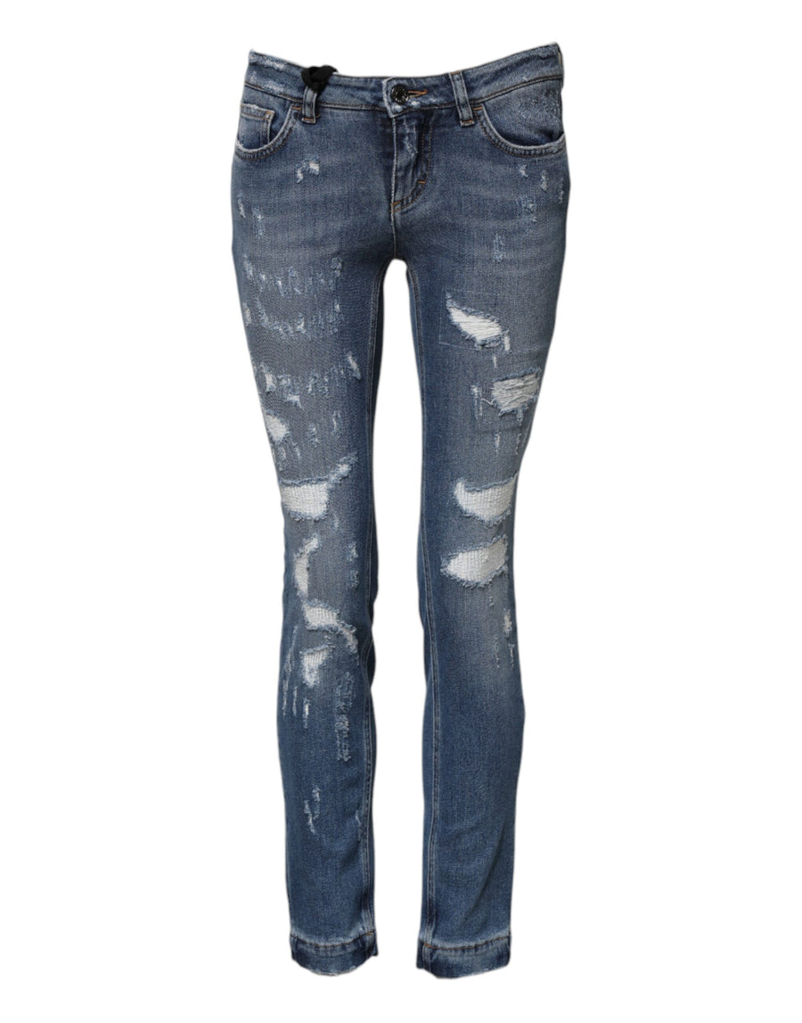 Dolce & Gabbana 98% Cotton jeans in blue