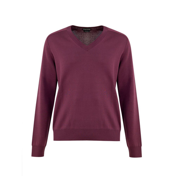 Tom Ford 94% Silk sweater in purple