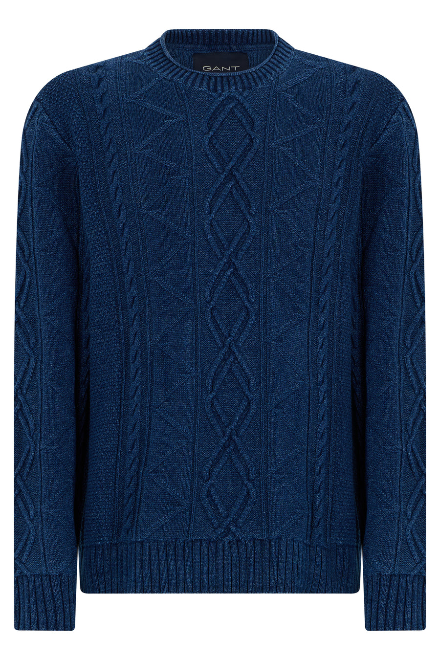Crew Neck Cotton Sweater, Rich Navy Sweatshirts