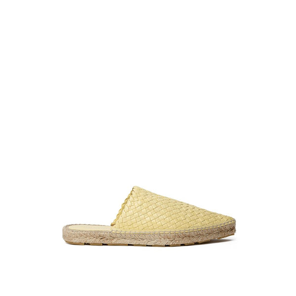 Bottega Veneta espadrille mule in yellow