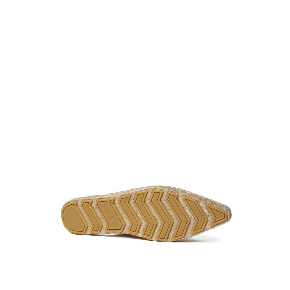 Bottega Veneta espadrille mule in yellow — view 4