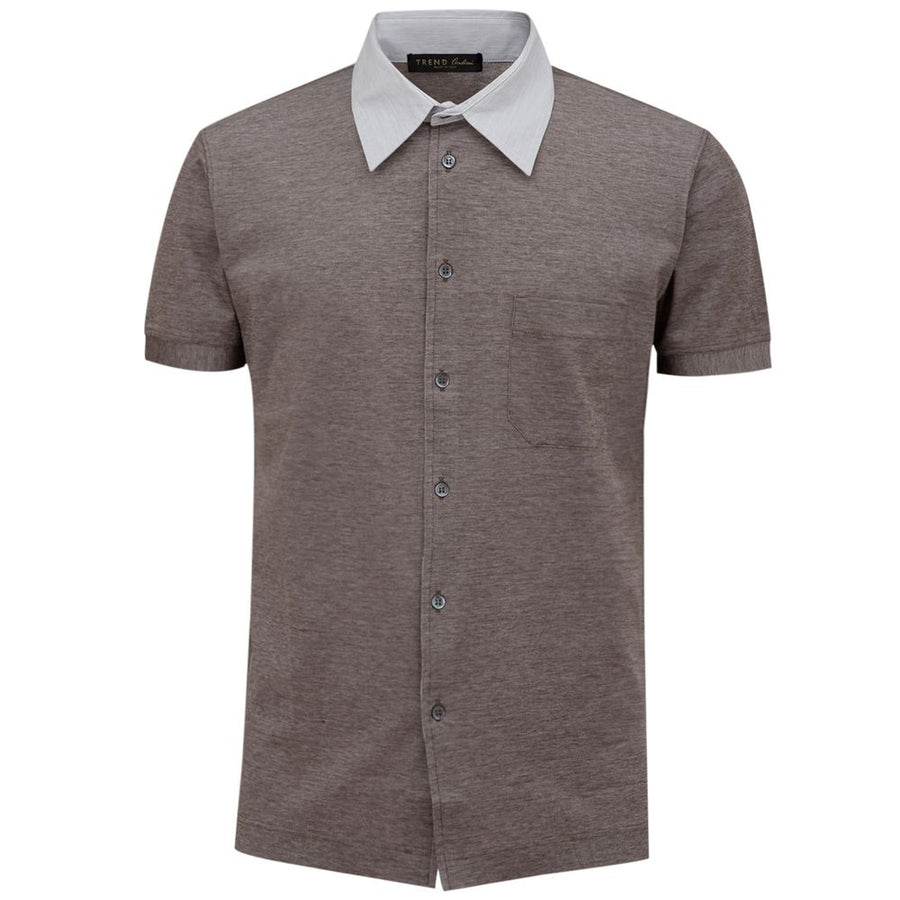 Corneliani Cotton shirt in gray
