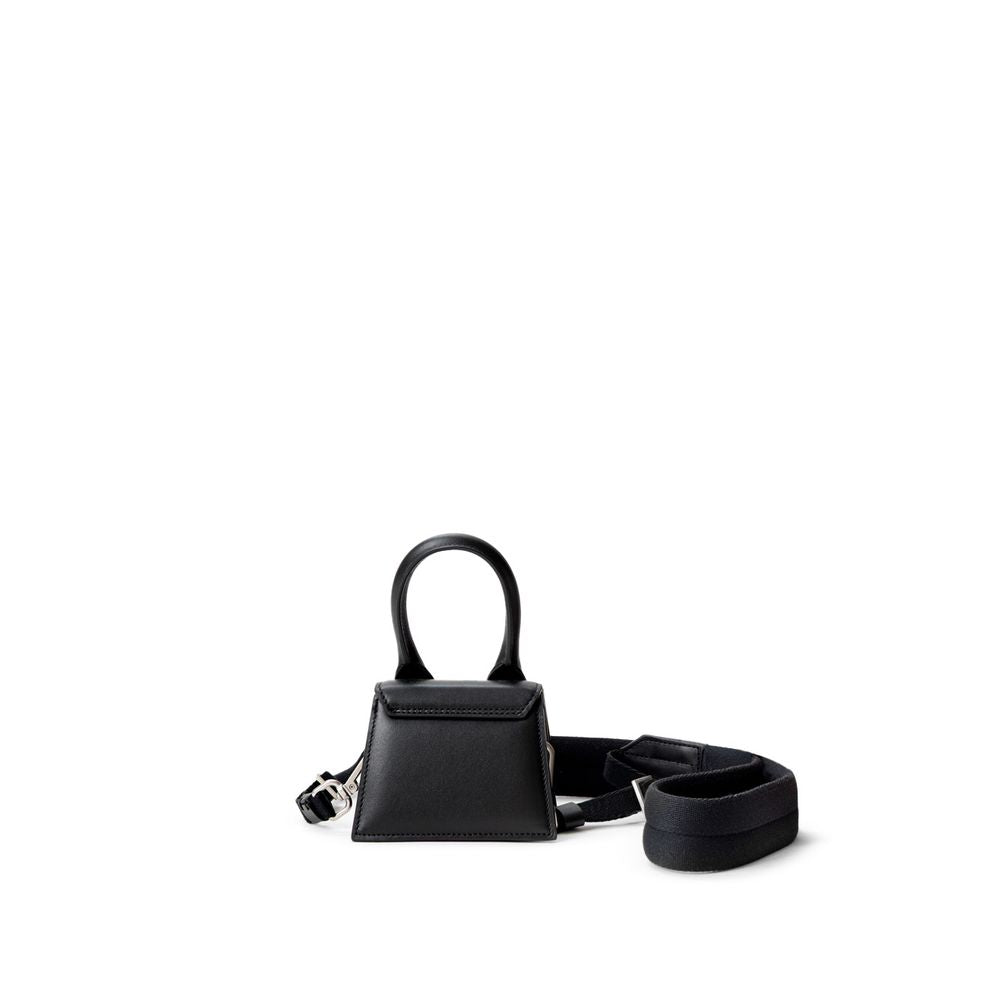 Black Leather Handbag Bag