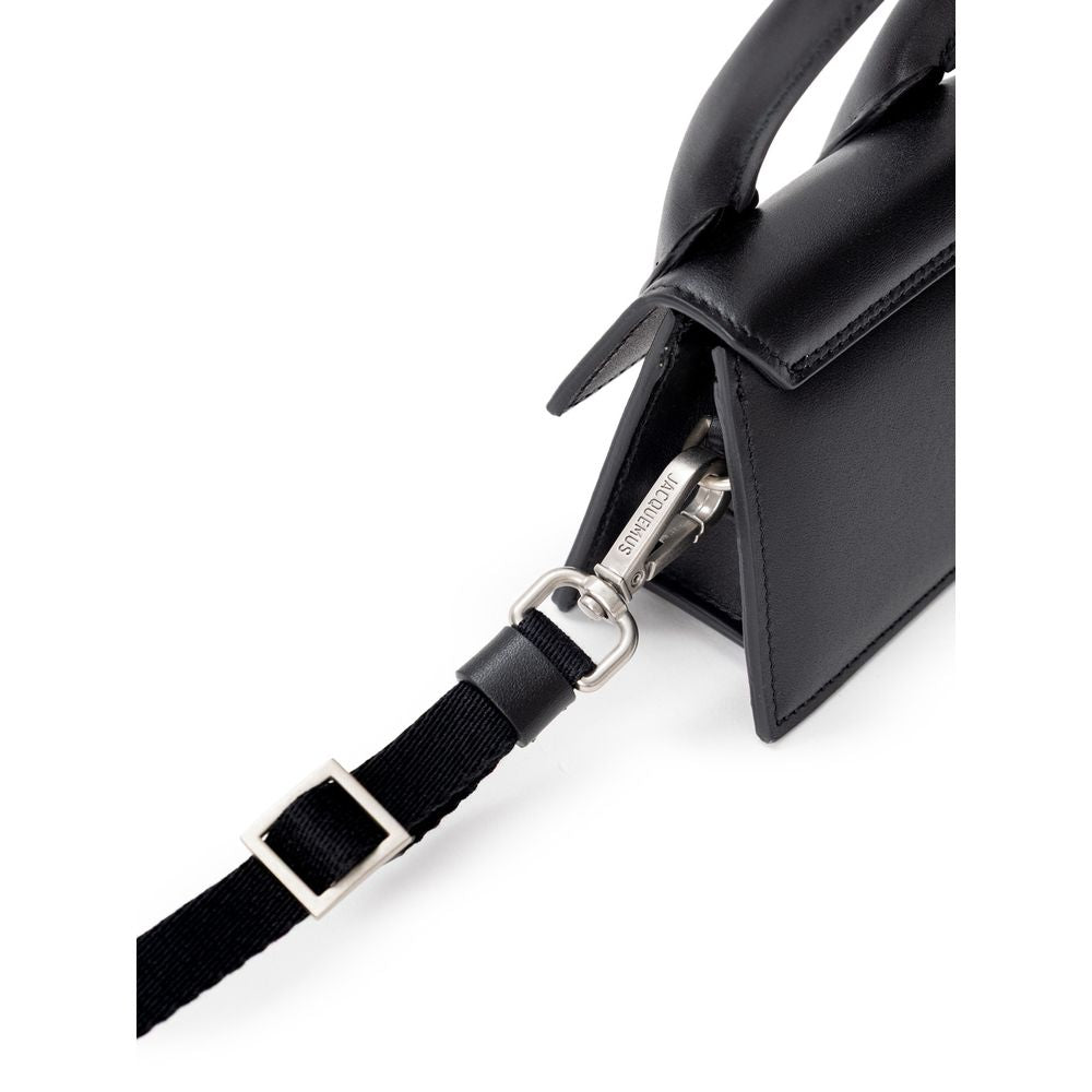 Black Leather Handbag Bag