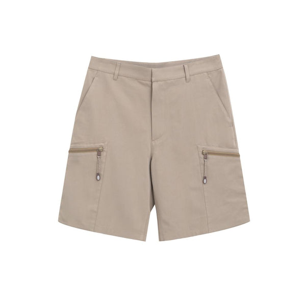 Dior 55% Cotton cargo shorts in beige