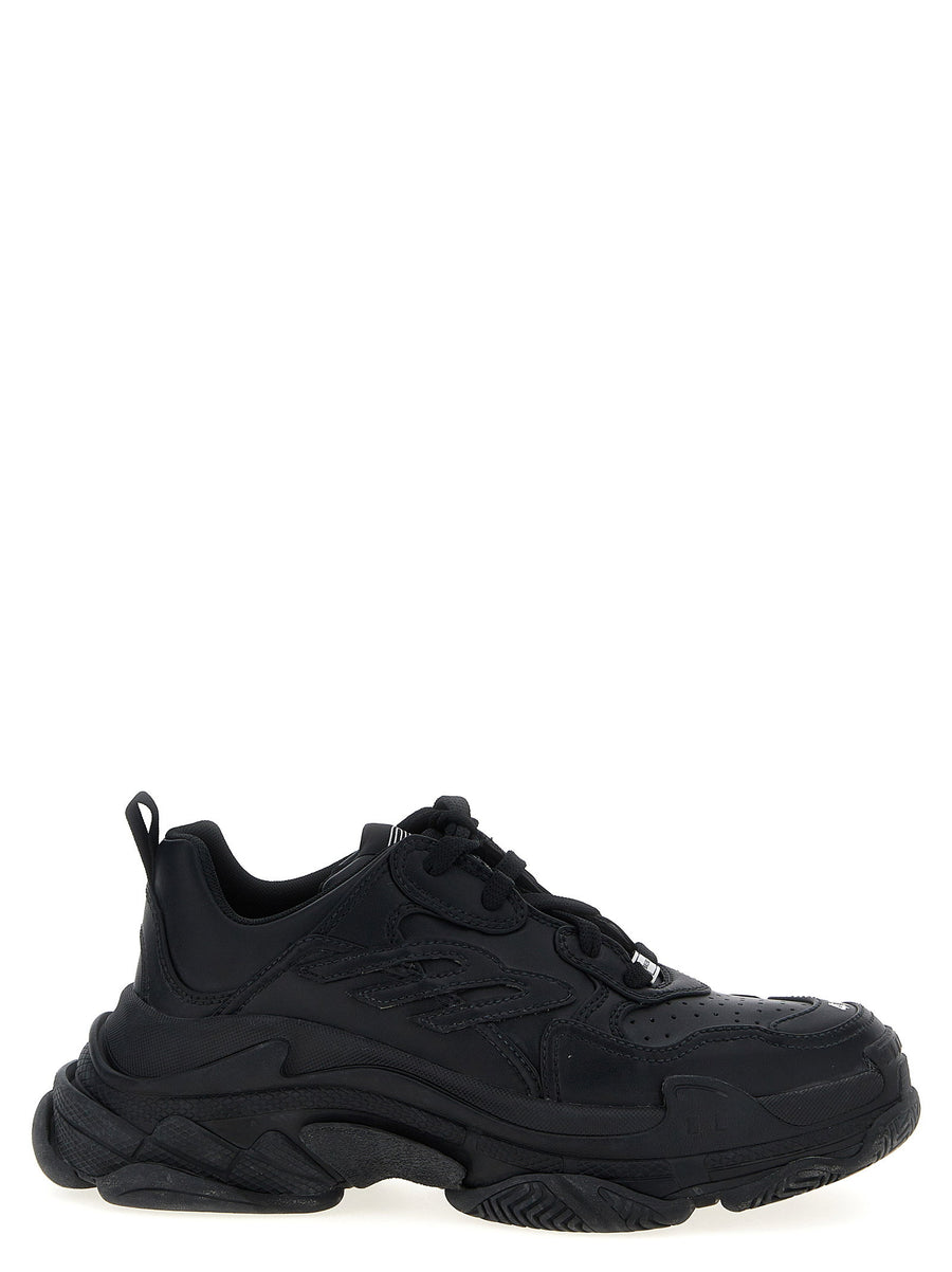 Balenciaga Triple S Sporty Sneaker — Black