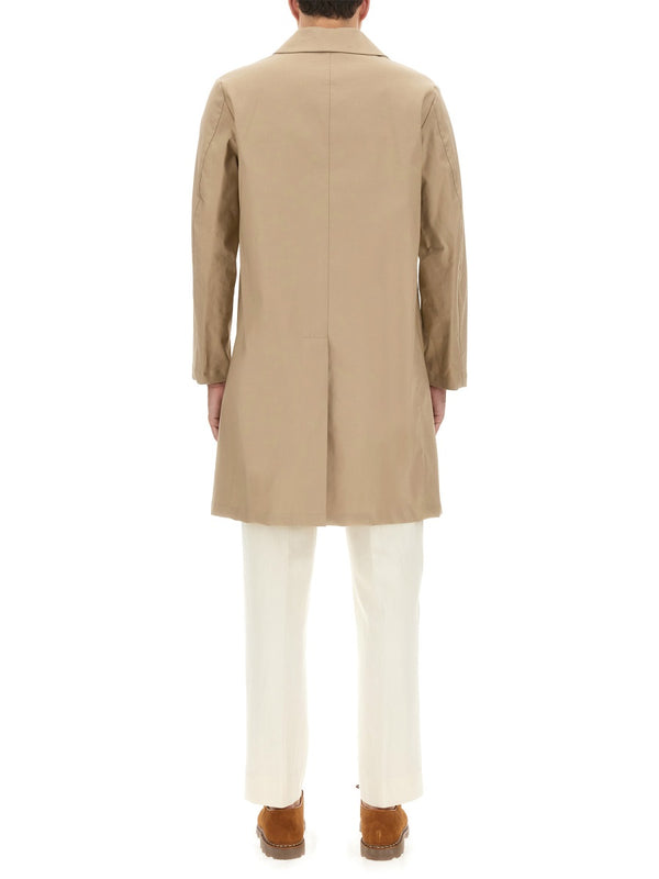 Manchester Coat Beige Cotton Trench & Raincoats