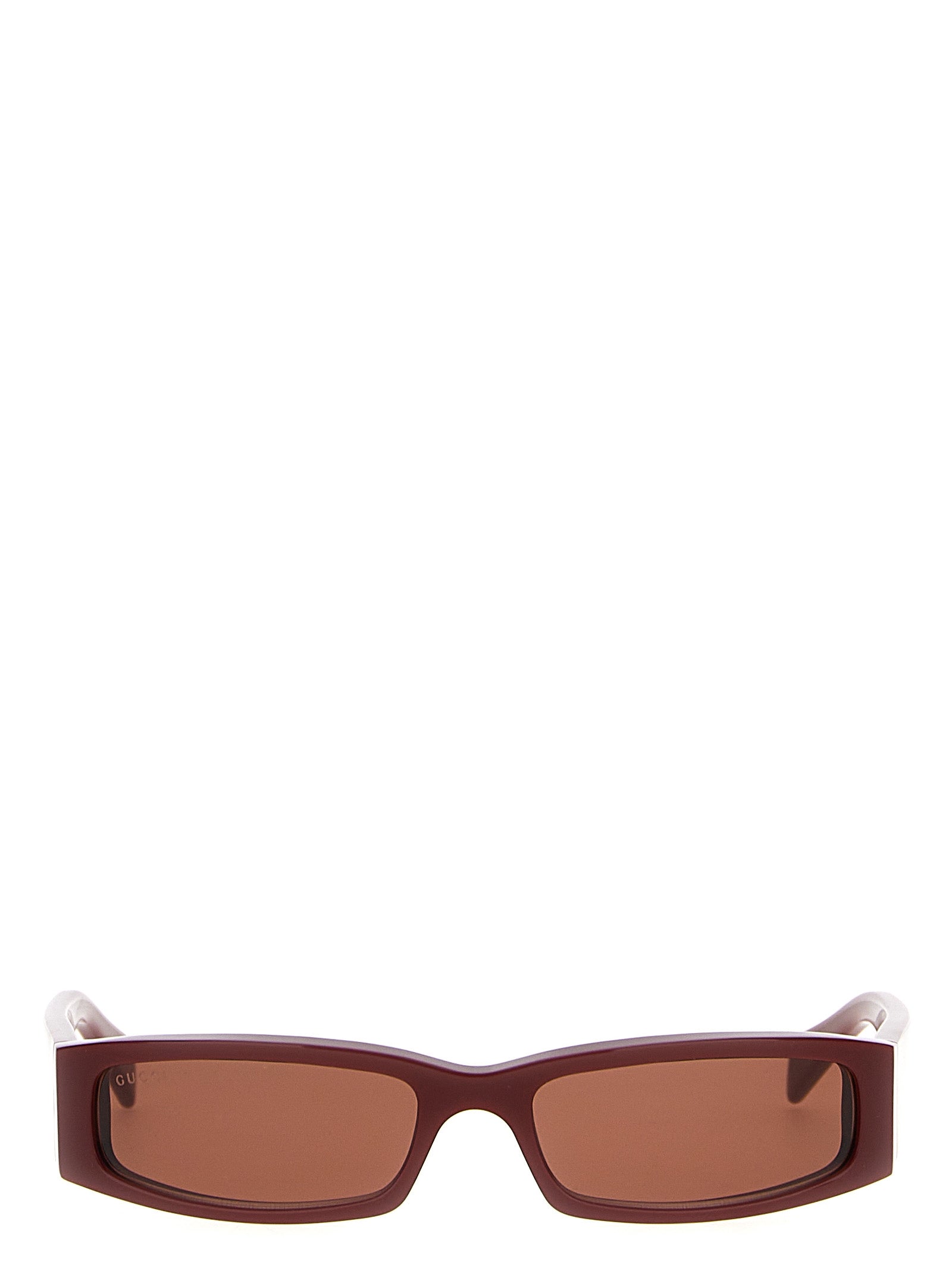 Rectangular sunglasses Bordeaux Acetate