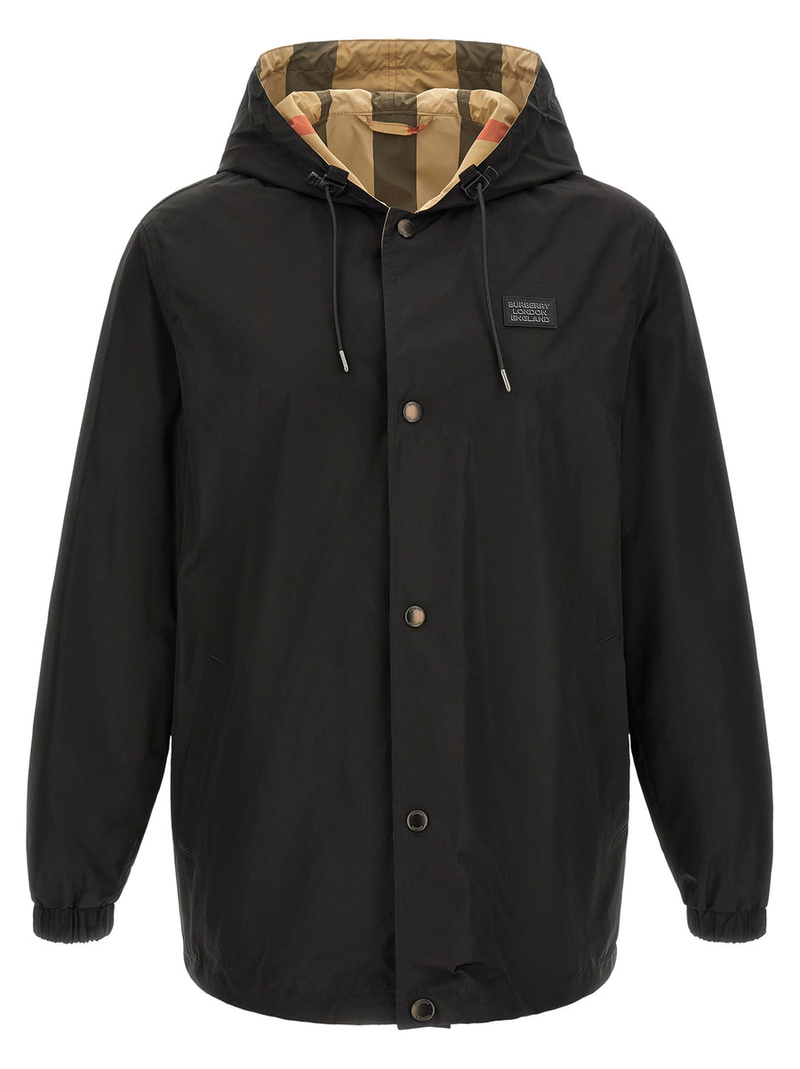 Burberry Coat — Black