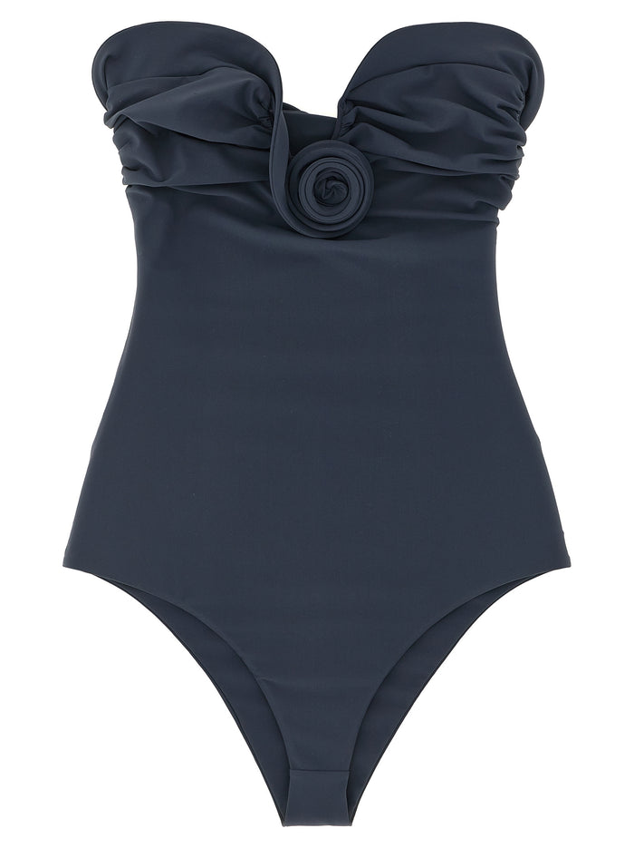 05 one-piece swimsuit Gray Polyamide Beachwear