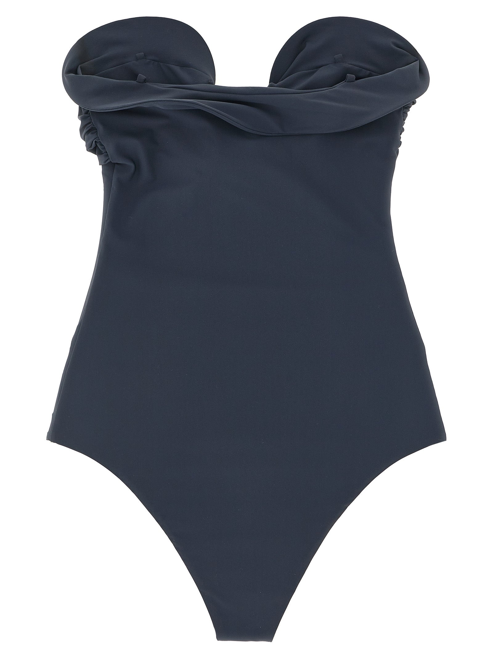 05 one-piece swimsuit Gray Polyamide Beachwear