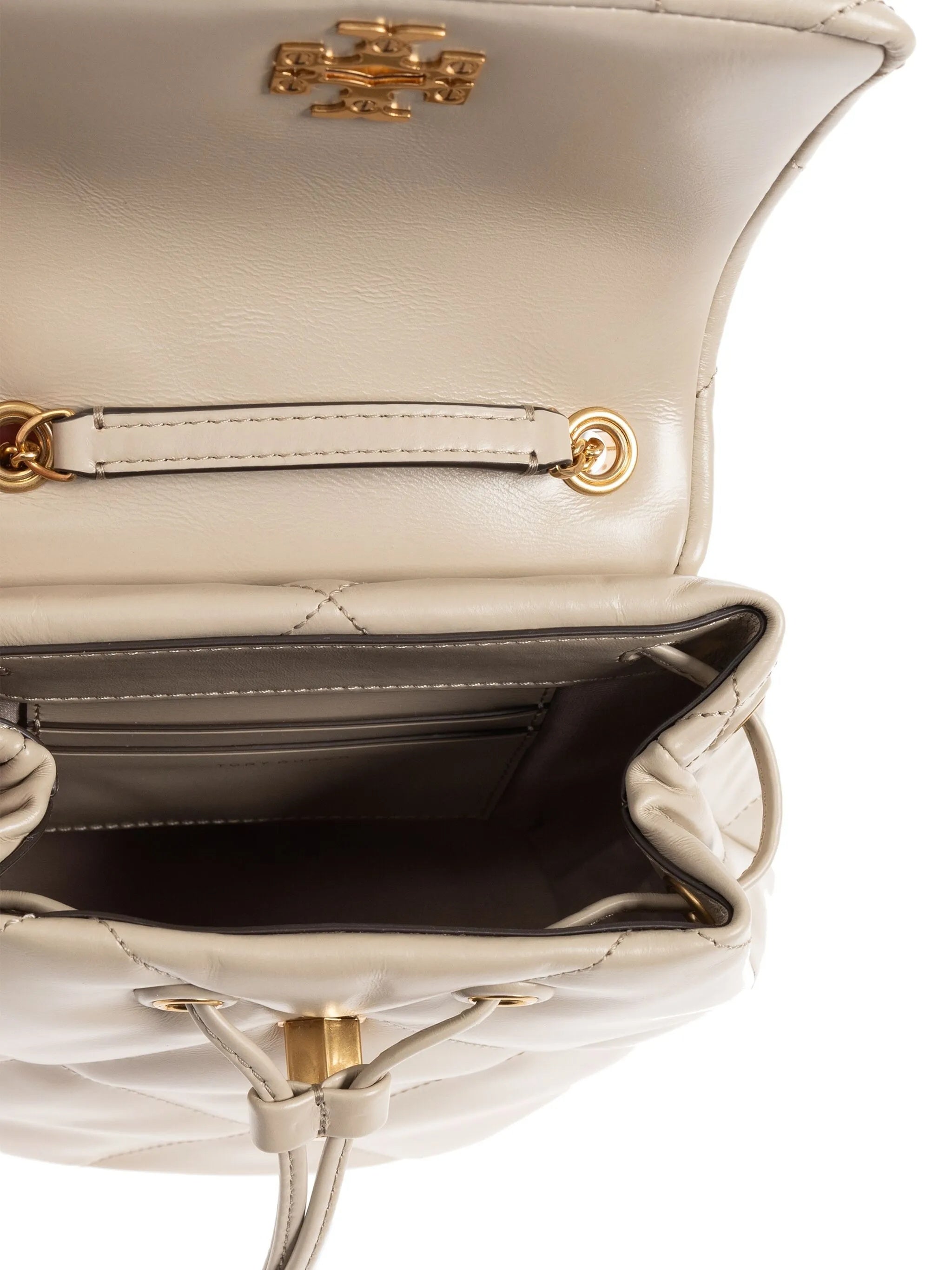 Kira Small Backpack Grey Leather | Borsa