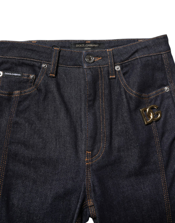 Dolce & Gabbana 93% Cotton jeans in black