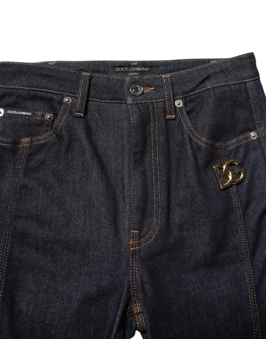 Dolce & Gabbana 93% Cotton jeans in black