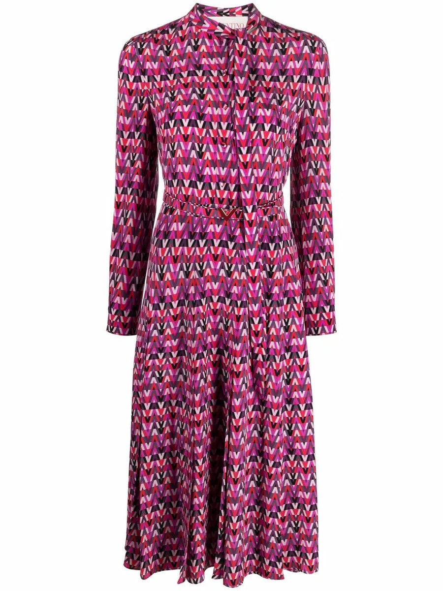 Valentino Silk shirtdress in pink