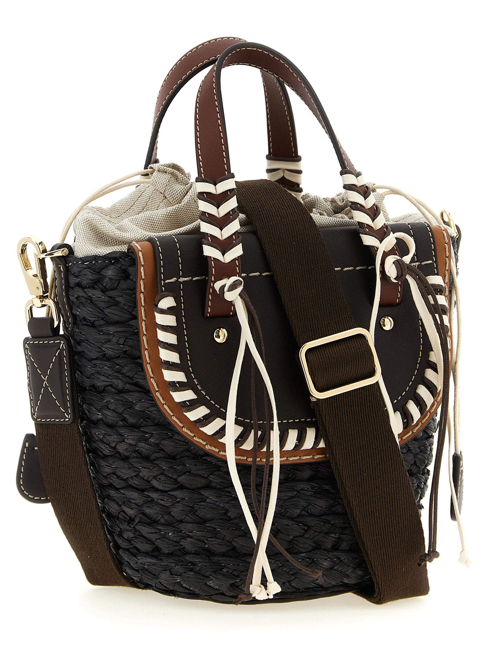 Cuba Lab x SanPa Habanera Cuoieria handbag Black St Li Hand Bags