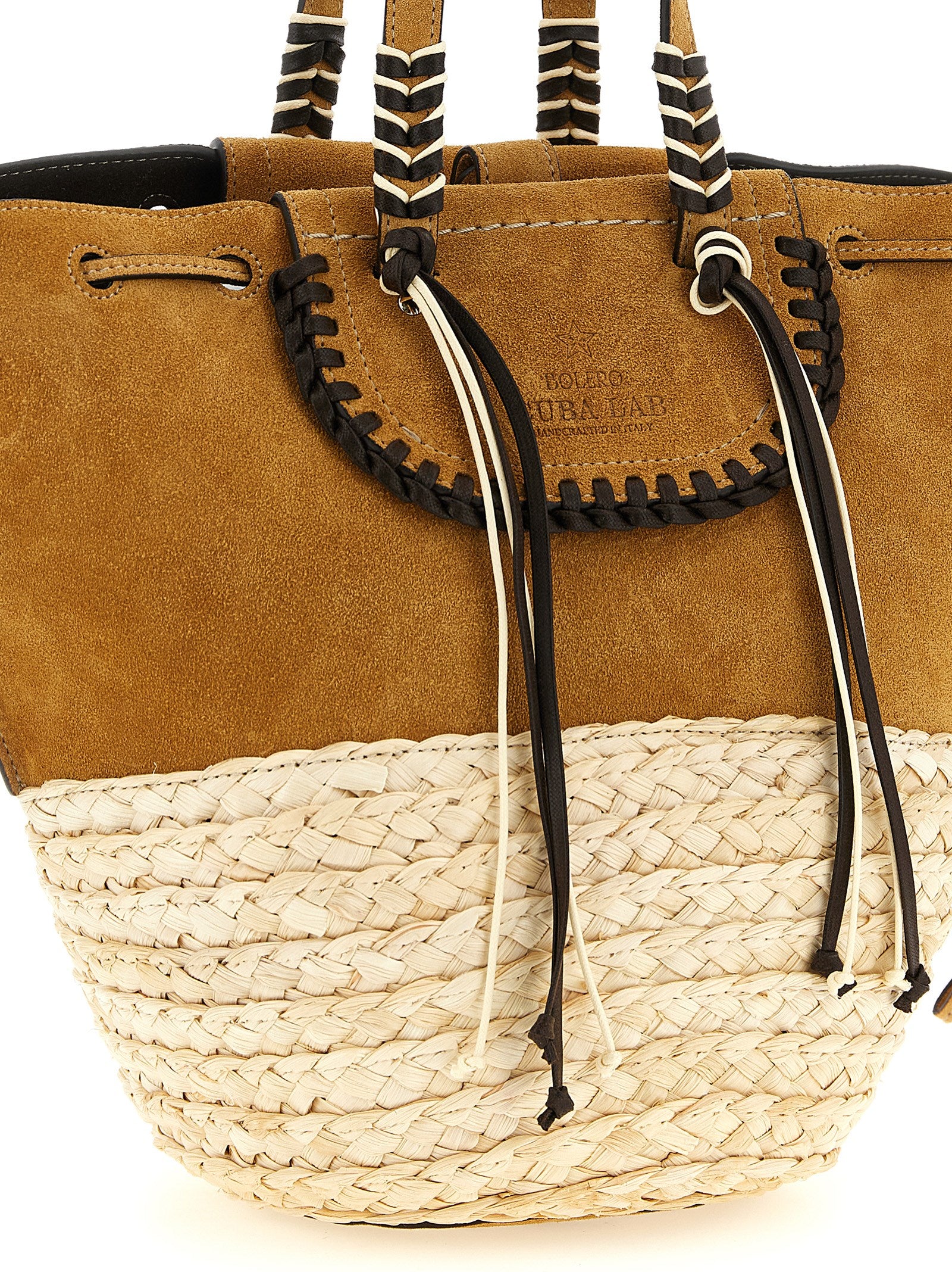 Cuba Lab x San Pa Bolero shopping bag Beige Lh St Li Tote