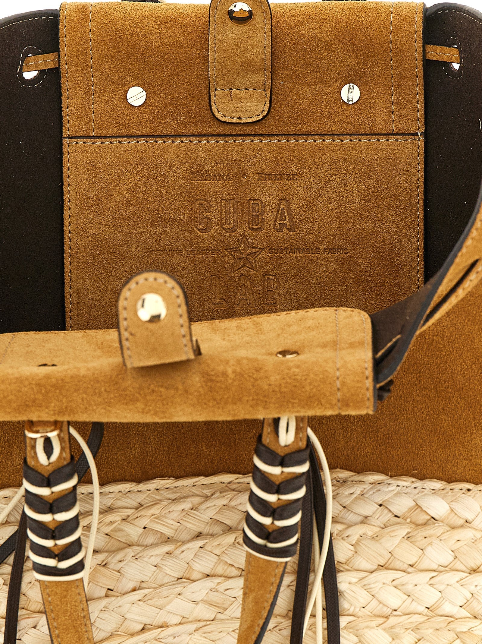 Cuba Lab x San Pa Bolero shopping bag Beige Lh St Li Tote