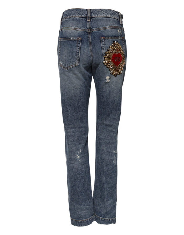 Dolce & Gabbana 100% Cotton jeans in blue — view 2