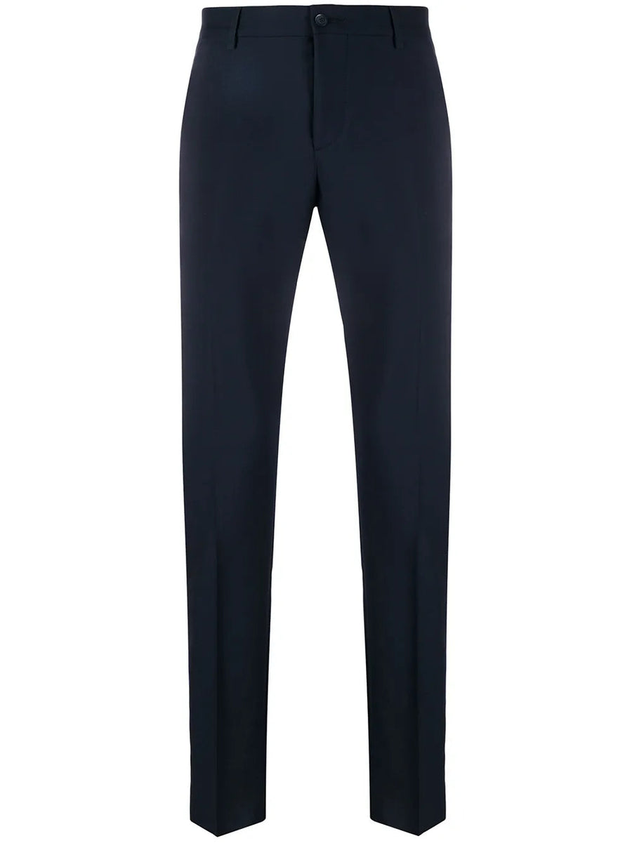 Valentino Cotton blend trousers in black