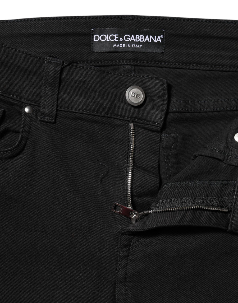 Dolce & Gabbana 98% Cotton jeans in black