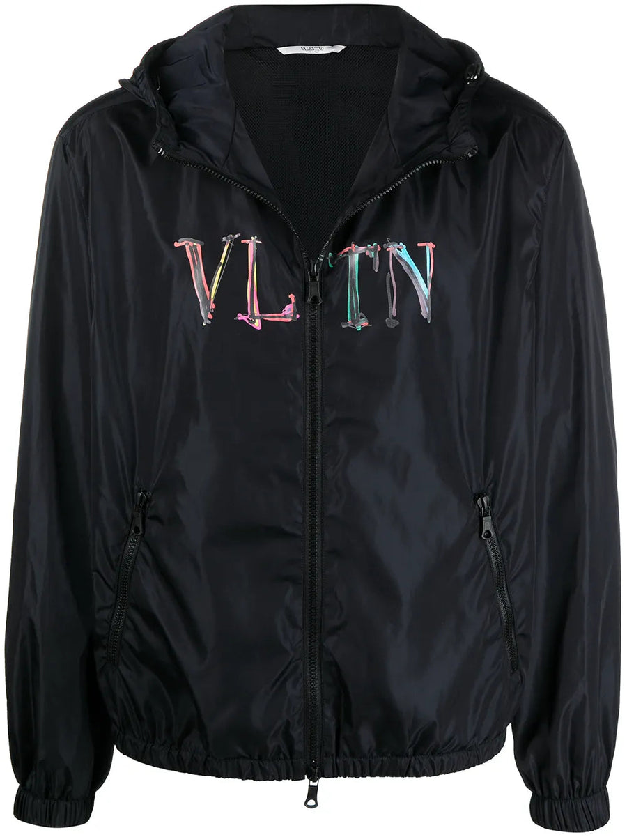 Valentino Nylon jacket in black